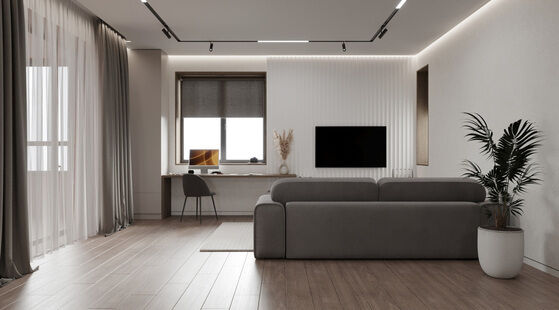 Фото № 3: Дизайн-проект дома/коттеджа 116.0  м² Стиль Модернизм для частного дома в снт факел скво