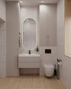 Фото № 2: Дизайн-проект дома/коттеджа 116.0  м² Стиль Модернизм для частного дома в снт факел скво