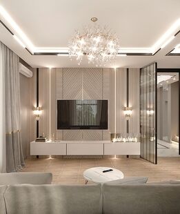 Фото № 3: Дизайн-проект дома/коттеджа 120.0  м² Стиль Модернизм для частного дома в г. кострома