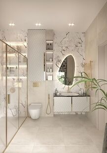 Фото № 4: Дизайн-проект дома/коттеджа 120.0  м² Стиль Модернизм для частного дома в г. кострома