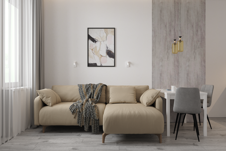 Фото № 1: Дизайн-проект квартиры-студии 28.75  м² Современный стиль для ЖК Галактика