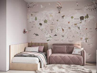 Фото № 6: Дизайн-проект двухкомнатной квартиры 55.04  м² Стиль Контемпорари для ЖК Московский