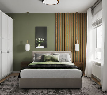 Фото № 1: Дизайн-проект трехкомнатной квартиры 70.0  м² Современный стиль для ЖК Речной Парк 2