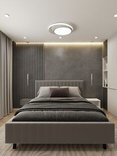 Фото № 4: Дизайн-проект двухкомнатной квартиры 57.86  м² Стиль Модернизм для ЖК Московский