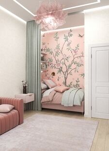 Фото № 1: Дизайн-проект трехкомнатной квартиры 100.67  м² Стиль Эклектика для ЖК Ever