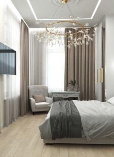 Фото № 2: Дизайн-проект трехкомнатной квартиры 100.67  м² Стиль Эклектика для ЖК Ever