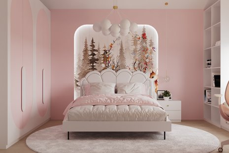 Фото № 2: Дизайн-проект дома/коттеджа 152.63  м² Современный стиль для этажа частного дома в сша