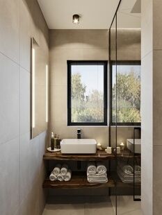 Фото № 3: Дизайн-проект дома/коттеджа 107.8  м² Стиль Лофт для этажа частного дома в кп серебряная лагуна