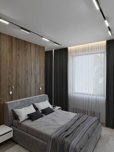 Фото № 4: Дизайн-проект дома/коттеджа 86.29  м² Современный стиль для этажа частного дома в кп серебряная лагуна