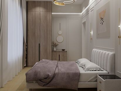 Фото № 2: Дизайн-проект дома/коттеджа 256.86  м² Стиль Модернизм для частного дома в г. сергиев посад