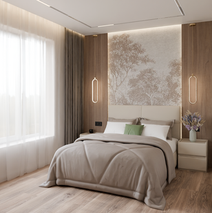 Фото № 5: Дизайн-проект дома/коттеджа 134.0  м² Стиль Контемпорари для дома в кп звездный парк