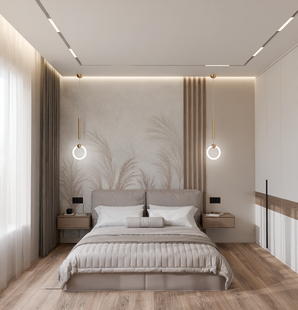 Фото № 6: Дизайн-проект дома/коттеджа 134.0  м² Стиль Контемпорари для дома в кп звездный парк