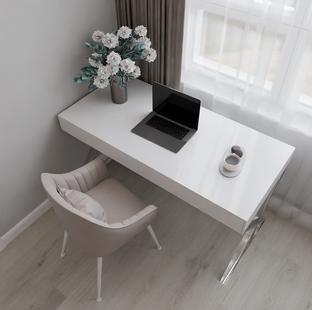 Фото № 1: Дизайн-проект четырехкомнатной квартиры 82.0  м² Современная классика для ЖК Прокшино