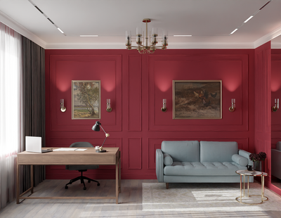 Фото № 5: Дизайн-проект дома/коттеджа 244.7  м² Стиль Эклектика для частного дома в мо