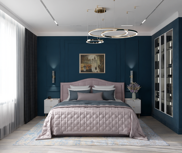 Фото № 4: Дизайн-проект дома/коттеджа 244.7  м² Стиль Эклектика для частного дома в мо