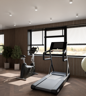 Фото № 2: Дизайн-проект дома/коттеджа 142.9  м² Стиль Модернизм для этажа частного дома в ЖК Новогорск Клаб