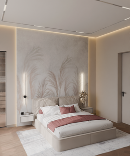 Фото № 3: Дизайн-проект дома/коттеджа 146.6  м² Стиль Модернизм для этажа частного дома в ЖК Новогорск Клаб