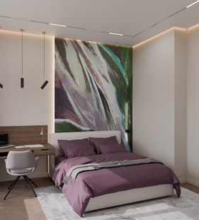 Фото № 4: Дизайн-проект дома/коттеджа 146.6  м² Стиль Модернизм для этажа частного дома в ЖК Новогорск Клаб