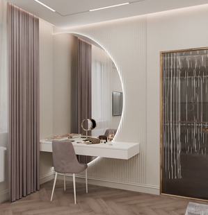 Фото № 5: Дизайн-проект дома/коттеджа 164.9  м² Стиль Модернизм для частного дома в мо