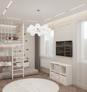 Фото № 4: Дизайн-проект дома/коттеджа 164.9  м² Стиль Модернизм для частного дома в мо