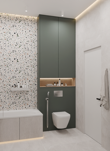 Фото № 2: Дизайн-проект дома/коттеджа 168.2  м² Стиль Модернизм для частного дома в калужской обл.