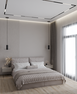 Фото № 2: Дизайн-проект дома/коттеджа 71.4  м² Стиль Модернизм для частного дома в мо