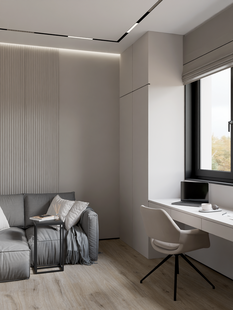 Фото № 4: Дизайн-проект дома/коттеджа 71.4  м² Стиль Модернизм для частного дома в мо