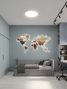 Фото № 4: Дизайн-проект трехкомнатной квартиры 64.0  м² Стиль Модернизм для ЖК Life-Варшавская