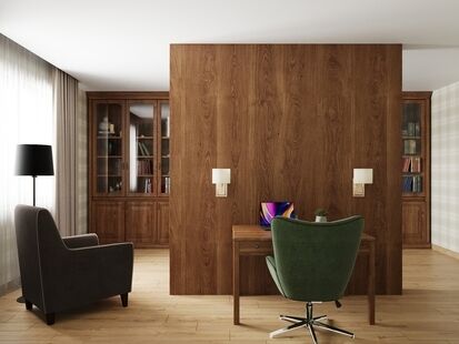 Фото № 3: Дизайн-проект четырехкомнатной квартиры 92.69  м² Стиль Эклектика для ЖК Экспоград-3