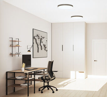 Фото № 5: Дизайн-проект трехкомнатной квартиры 65.3  м² Современный стиль для ЖК Береговой