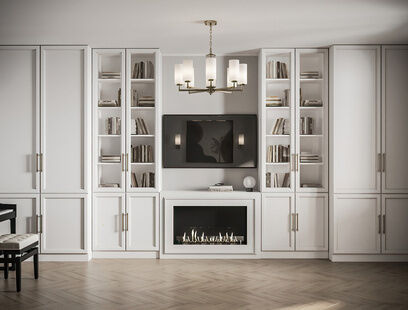 Фото № 6: Дизайн-проект трехкомнатной квартиры 68.8  м² Стиль Контемпорари для ЖК в г. Тверь