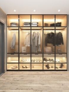 Фото № 5: Дизайн-проект однокомнатной квартиры 46.2  м² Современный стиль для ЖК Чайка