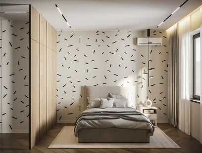 Фото № 1: Дизайн-проект дома/коттеджа 140.7  м² Стиль Модернизм для частного дома в д. вешки