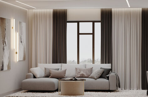 Фото № 3: Дизайн-проект дома/коттеджа 71.8  м² Стиль Модернизм для этажа частного дома в д. борисово-околицы