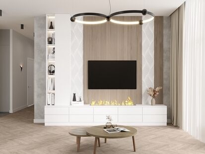 Фото № 6: Дизайн-проект дома/коттеджа 94.7  м² Стиль Модернизм для частного дома в дсонт бердь