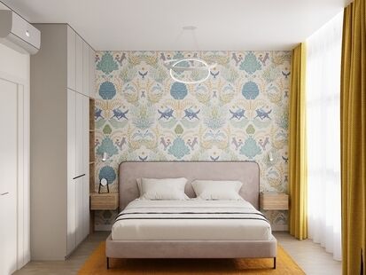 Фото № 2: Дизайн-проект пятикомнатной квартиры 114.4  м² Стиль Модернизм для ЖК в г. Ярославль