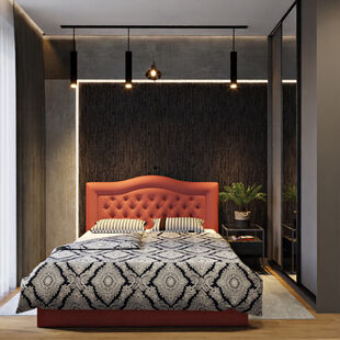 Фото № 5: Дизайн-проект двухкомнатной квартиры 52.8  м² Современный стиль для ЖК Ленинградка 58