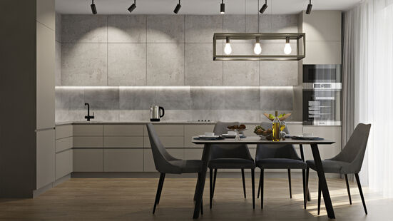 Фото № 1: Дизайн-проект двухкомнатной квартиры 64.24  м² Современный стиль для ЖК в пос. Придорожный