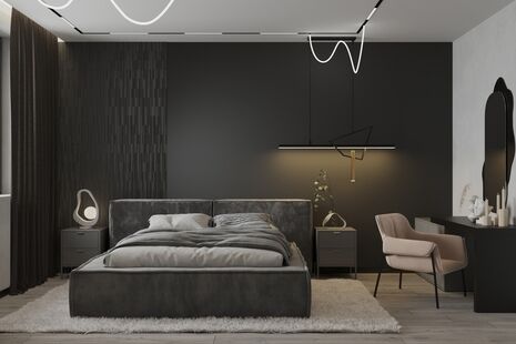 Фото № 1: Дизайн-проект двухкомнатной квартиры 56.9  м² Стиль Лофт для ЖК Московский