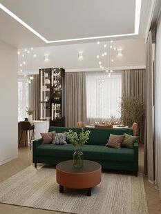 Фото № 1: Дизайн-проект дома/коттеджа 148.42  м² Стиль Модернизм для дома в ЖК Позитив