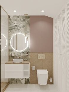 Фото № 4: Дизайн-проект дома/коттеджа 148.42  м² Стиль Модернизм для дома в ЖК Позитив