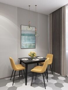 Фото № 3: Дизайн-проект однокомнатной квартиры 40.5  м² Современный стиль для ЖК Римский