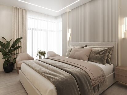 Фото № 2: Дизайн-проект дома/коттеджа 99.92  м² Стиль Модернизм для дома в кп алешкино-1