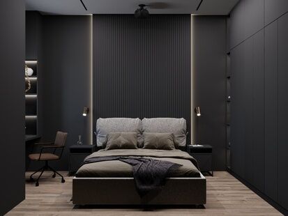 Фото № 1: Дизайн-проект двухкомнатной квартиры 66.8  м² Современный стиль для ЖК Преображенский