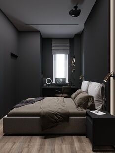 Фото № 4: Дизайн-проект двухкомнатной квартиры 66.8  м² Современный стиль для ЖК Преображенский