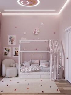 Фото № 3: Дизайн-проект дома/коттеджа 115.48  м² Стиль Американская классика для этажа частного дома в кп сиеста центральная