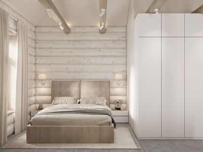 Фото № 6: Дизайн-проект дома/коттеджа 35.5  м² Эко-стиль для частного дома в пос. дск мичуринец