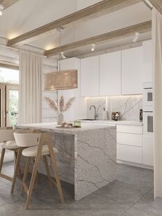 Фото № 5: Дизайн-проект дома/коттеджа 35.5  м² Эко-стиль для частного дома в пос. дск мичуринец