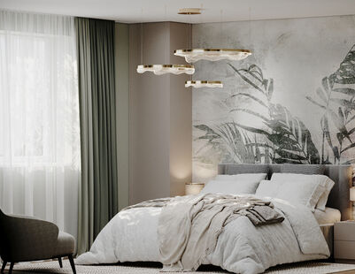 Фото № 1: Дизайн-проект дома/коттеджа 76.44  м² Стиль Модернизм для этажа частного дома в пос. кирпичного завода