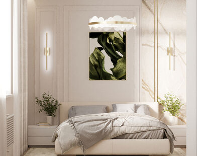 Фото № 4: Дизайн-проект двухкомнатной квартиры 63.11  м² Стиль Модернизм для ЖК Бородино